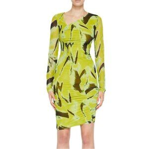 liza compact rib scoop neck midi dress by jonathan simkhai SIMKHAI Liza Scoop Neck Midi Dress in Garnet